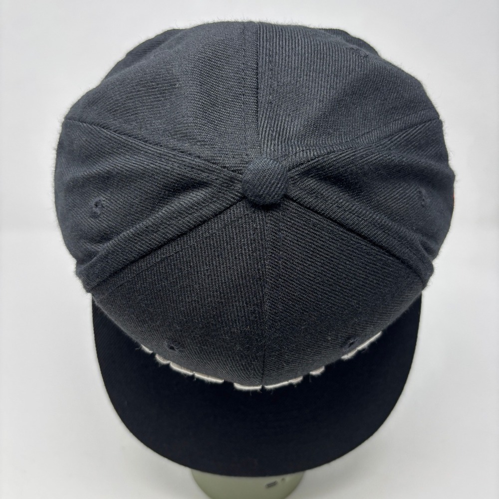 Rare RIF LA Just Sell It Snapback Hat Black Embroidered Cap Retro Streetwear OS - Picture 5 of 7